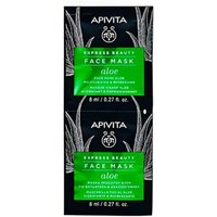 Apivita Mascarilla Aloe Hidratante Y Refrescante 2x8 Ml