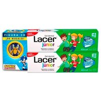 Duplo Lacer Junior Gel Dental Menta 2x75 Ml + Regalo