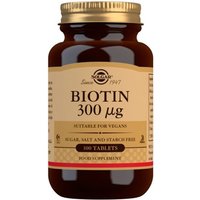 Solgar Biotin 300 Ug 100 Tabletas