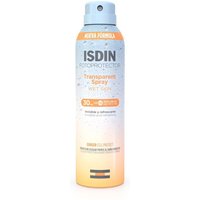 Isdin Fotoprotector Spf 30 Spray Transparent Wet Skin 250 Ml