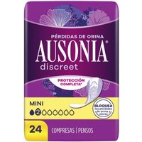 Ausonia Discreet Mini 24 Unidades