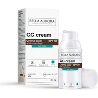 Bella Aurora Crema Color Anti Manchas Oil Control Spf50+ 30 Ml