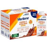 Meritene Fuerza Y Vitalidad Drink Chocolate 6x180 Ml