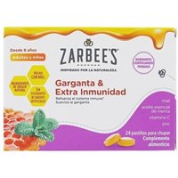 Zarbees Garganta Y Extra Inmunidad 24 Pastillas Para Chupar