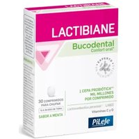 Pileje Lactibiane Bucodental Sabor Menta 30 Comprimidos Para Chupar