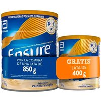 Pack Ensure Vainilla 850 G + 400 G