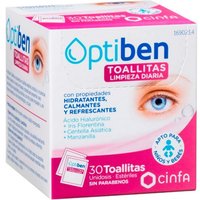 Optiben Toallitas Limpieza Diaria 30 Unidosis