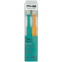 Duplo Cepillo Dental Adulto Phb Time To Care So Eco 2 Unidades Suave