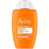 Avène Eau Thermale 1 Segundo Ultra Fluid Luminosidad Spf 50+, 50 Ml