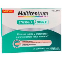 Multicentrum Energía Doble 20 Comprimidos