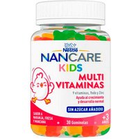 Nancare Kids Multivitaminas Sabor Naranja, Fresa Y Manzana 30 Gominolas