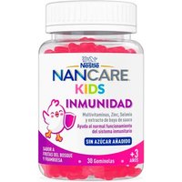 Nancare Kids Inmunidad Sabor A Frutas Del Bosque Y Frambuesa 30 Gominolas