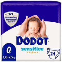 Dodot Protection Plus Sensitive Talla 0 Prematuro 24 Uds