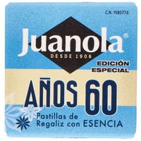 Juanola Pastillas Regaliz Años 60 5,4 G | Natural Doctor