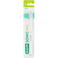 Gum Sonic Daily Cepillo Dental Sónico Color Blanco 2 Uds