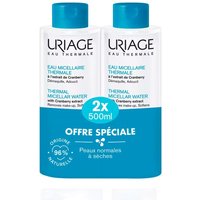 Duplo Uriage Agua Micelar Pieles Normales A Secas 2 X 500 Ml