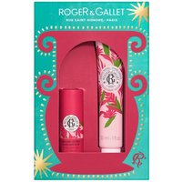 Cofre Roger & Gallet Gingembre Rouge Crema De Manos 30 Ml + Bálsamo Labial Sublimador 3,5 G