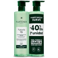 Duplo René Furterer Naturia Champú Micelar Suave 2 X 400 Ml