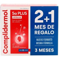 Complidermol 5alfa Plus, 180 Cápsulas Pack 2 + 1 | Natural Doctor
