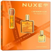 Cofre Nuxe Infinite Glow Huile Prodigieuse Or 50 Ml + Huile Prodigieuse 10 Ml + Tratamiento Labial Miel 10 Ml