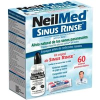 Neilmed Sinus Rinse Kit Original 60 Sobres Premezclados + Frasco Comprimible