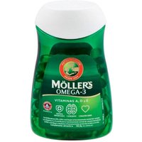 Duplo Mollers Omega 3 Vitaminas A D Y E 2x112 Cápsulas