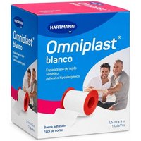 Omniplast Esparadrapo Blanco 10cm X 10 M