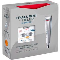 Pack Eucerin Hyaluron-filler Día Spf30 50 Ml + Contorno De Ojos Spf15 15 Ml