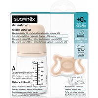 Pack Suavinex Zero Zero Set Inicio Biberón 180 Ml Light + Chupete -2/2 Meses