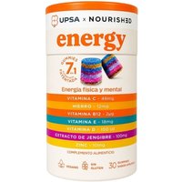 Upsa X Nourished Energy 30 Gummies Sabor Afrutado
