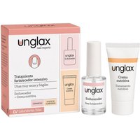 Pack Unglax Tratamiento Fortalecedor Intensivo Uñas Endurecedor 10 Ml + Crema Nutritiva 15 Ml