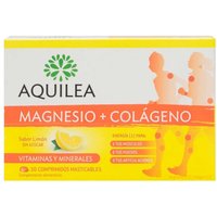 Aquilea Magnesio+colágeno 30 Comprimidos Masticables Limón