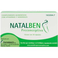 Natalben Preconceptivo 30 Cápsulas