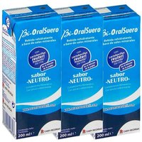 Bioral Suero Probiótico Sabor Neutro 3x200 Ml