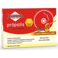Juanola Própolis Con Regaliz Y Miel 24 Pastillas Blandas