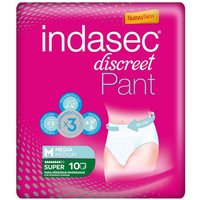Indasec Discreet Pant Super Media 10 U