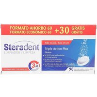 Steradent Triple Acción 60+30 U