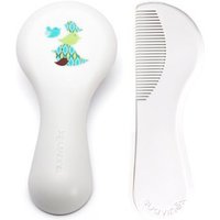 Suavinex Set Cepillo Peine Blanco