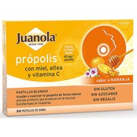 Juanola Própolis Con Miel, Altea Y Vitamina C, 24 Pastillas Blandas