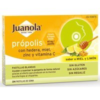 Juanola Própolis Con Hereda, Miel, Zinc Y Vitamina C 24x60 Mg