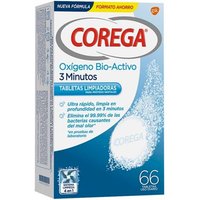 Corega Ortodoncias & Férulas 66 Tabletas Limpiadoras
