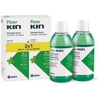 Fluor Kin Enjuague Bucal Menta 2x1