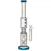 22" Tsunami Double Drum Donut Tube Water Pipe