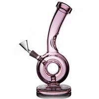 MJ Arsenal Pink Saturn Mini Bong (Orbital Series) - LE