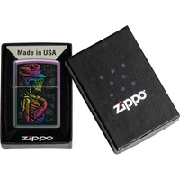 Zippo Skull Design Windproof Lighter