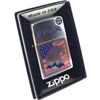 Zippo USA With Eagle Design Windproof Lighter