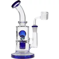 9" Tsunami Concentrate Rig Bucket Ball Water Pipe