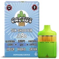 Blueberry Cookies | Grape Ape | Pineapple Express Cactus Labs Six Shooter D9o