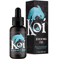 Blue Raspberry Dragon Fruit Koi CBD Vape Juice 30ml