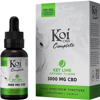 Key Lime Koi Complete Full Spectrum CBD Tincture 30ml